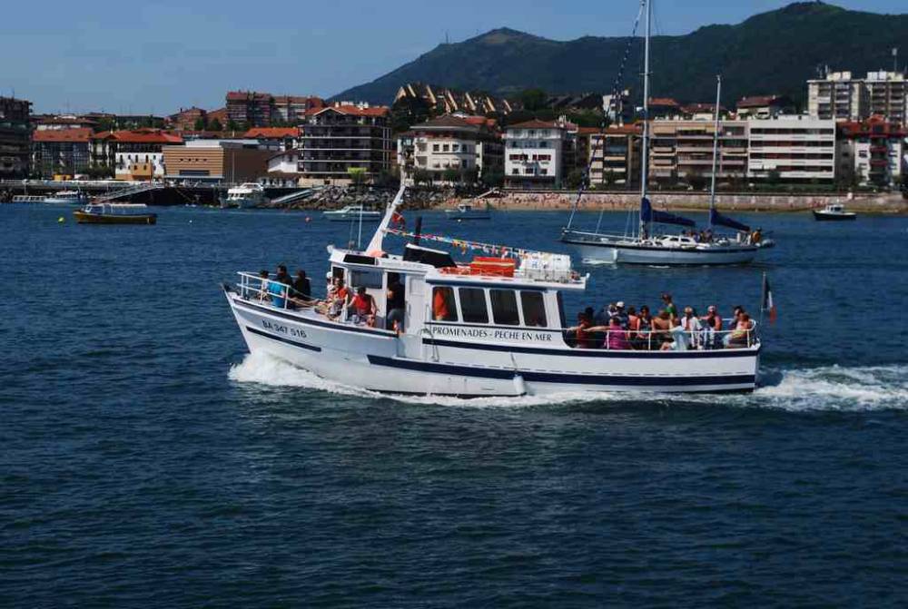 Séminaire bateau près de Biarritz