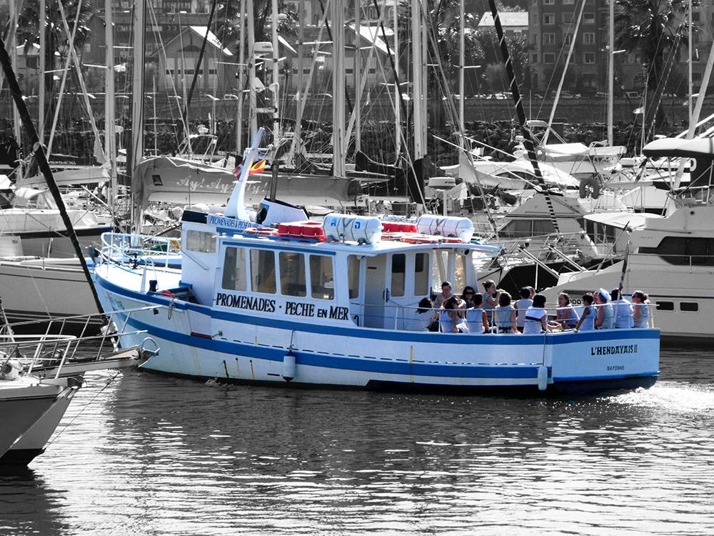 Hendayais II sortant du port sokoburu